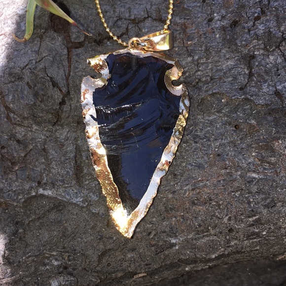 Jewelry - Indian Onyx Gold Necklace